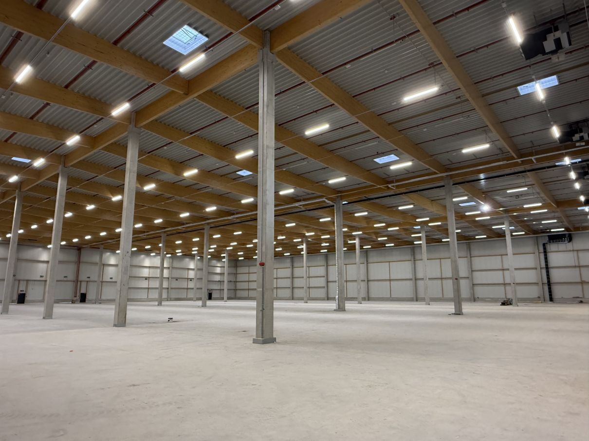 The SEGRO logistics center built by Delta Development is scheduled for completion in March 2026. Copyright: Delta Development Germany